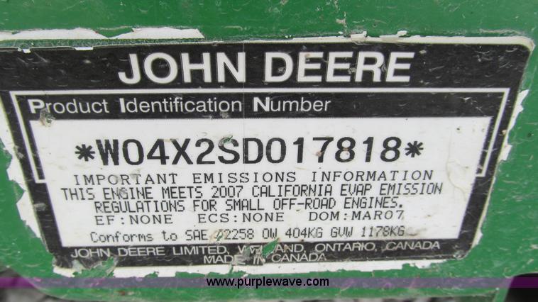 image for item AY9840 2006 John Deere Gator utility vehicle