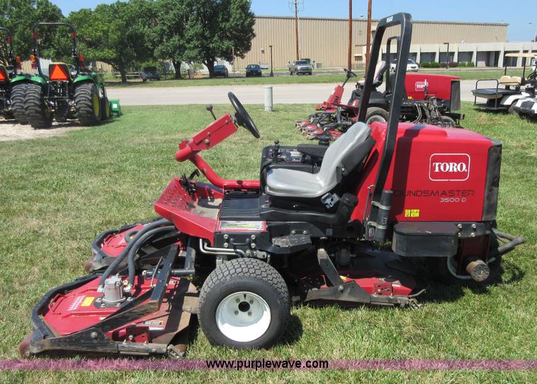 image for item AZ9052 Toro Groundsmaster 3500D lawn mower