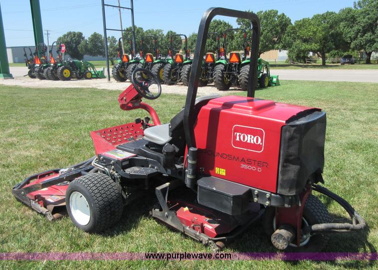 image for item AZ9052 Toro Groundsmaster 3500D lawn mower