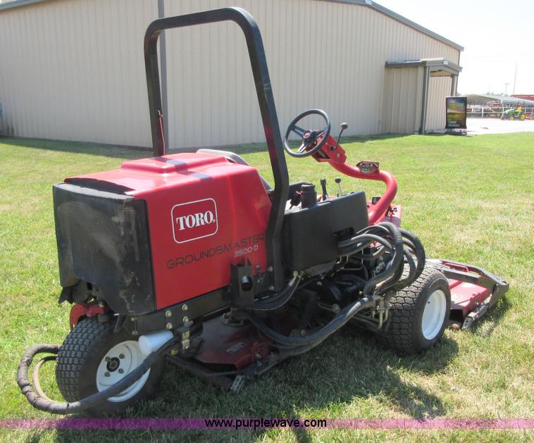 image for item AZ9052 Toro Groundsmaster 3500D lawn mower