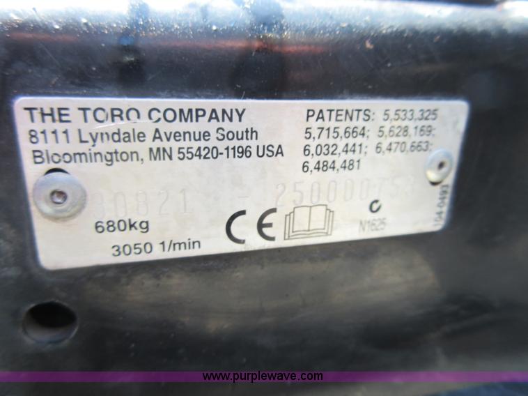 image for item AZ9052 Toro Groundsmaster 3500D lawn mower