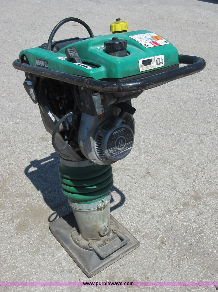 image for item AZ9054 2006 Wacker BS60-2I plate compactor