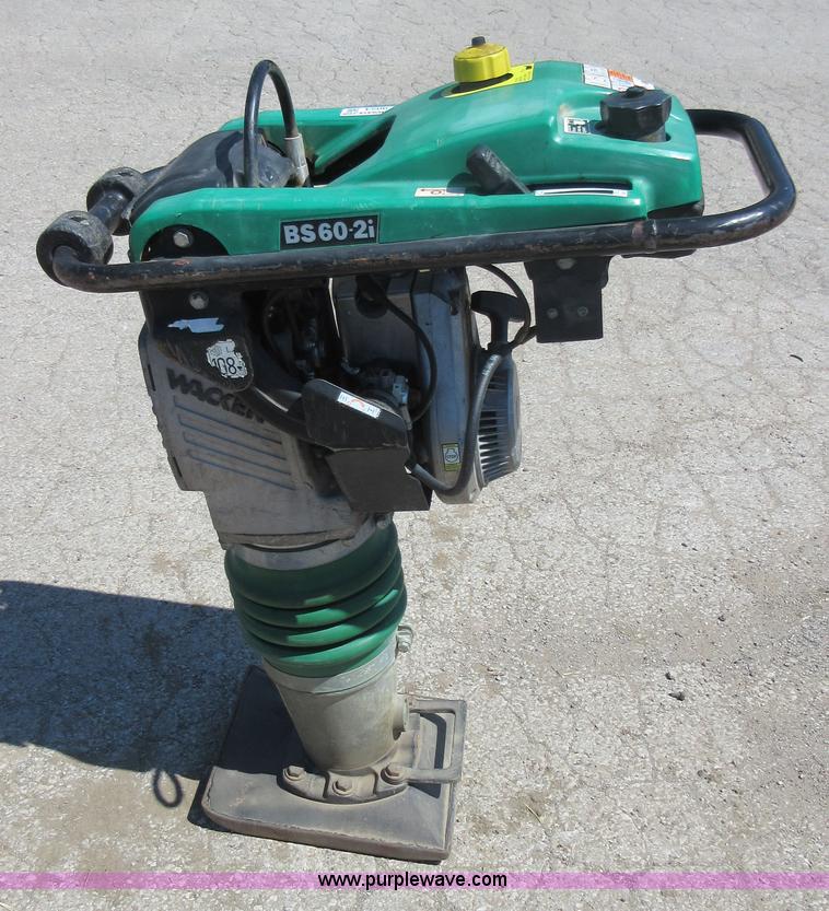 image for item AZ9054 2006 Wacker BS60-2I plate compactor