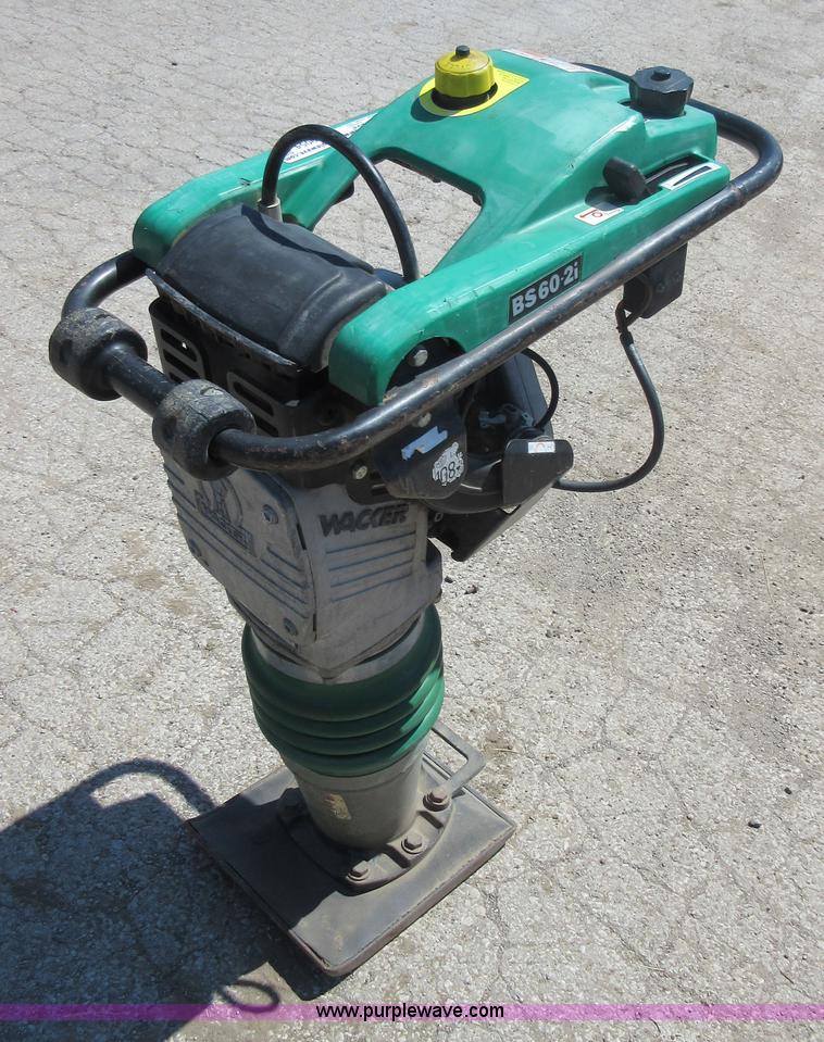 image for item AZ9054 2006 Wacker BS60-2I plate compactor