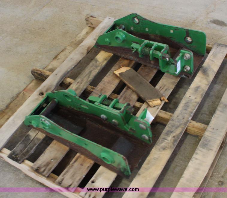 image for item BC9214 John Deere quick attach loader brackets
