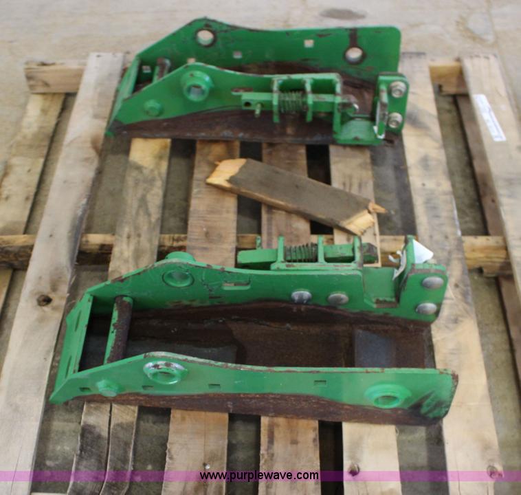 image for item BC9214 John Deere quick attach loader brackets