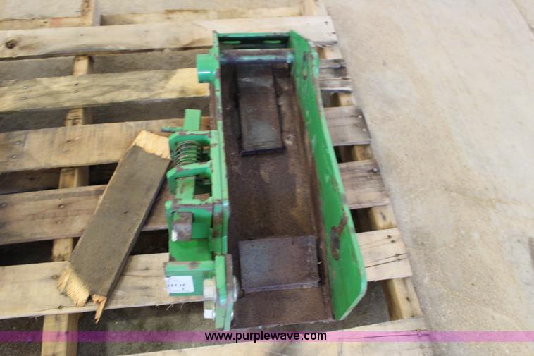 image for item BC9214 John Deere quick attach loader brackets