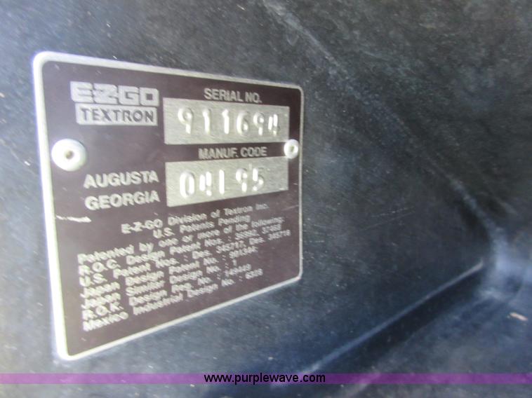 image for item BC9662 Ez-go golf cart