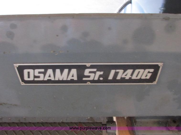 image for item BM9095 Osama Sr. 1740G engine lathe