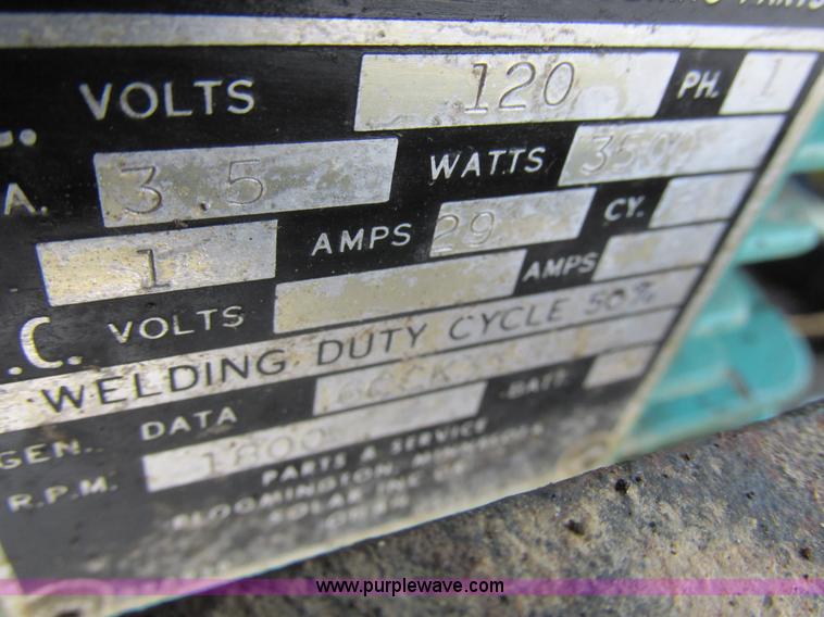 image for item H3253 Solar welder