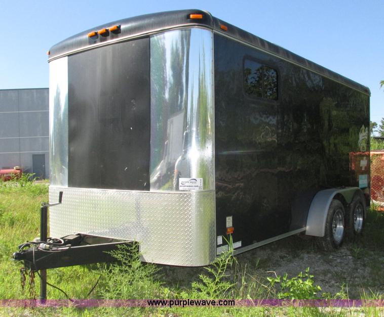 image for item H4535 2003 Great Lakes 7X16TA2S enclosed cargo trailer