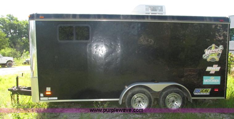 image for item H4535 2003 Great Lakes 7X16TA2S enclosed cargo trailer