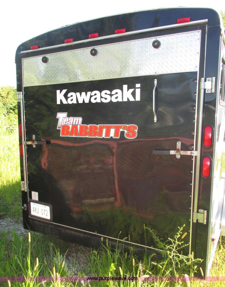 image for item H4535 2003 Great Lakes 7X16TA2S enclosed cargo trailer