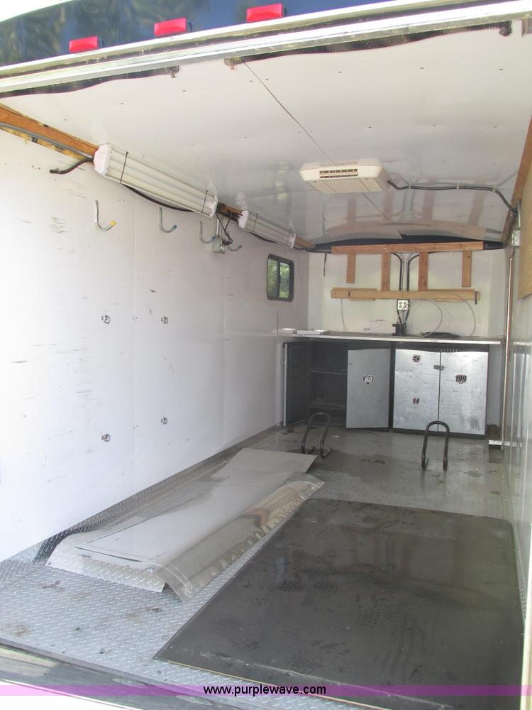 image for item H4535 2003 Great Lakes 7X16TA2S enclosed cargo trailer