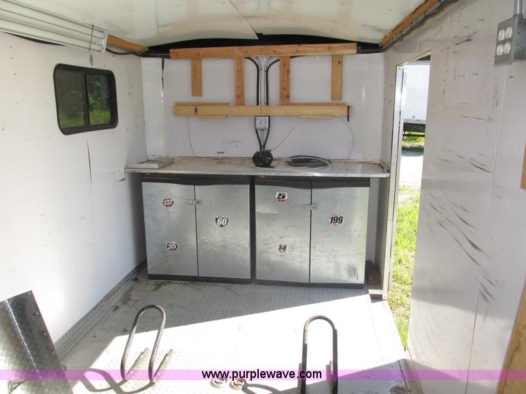 image for item H4535 2003 Great Lakes 7X16TA2S enclosed cargo trailer