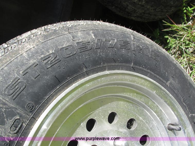 image for item H4535 2003 Great Lakes 7X16TA2S enclosed cargo trailer