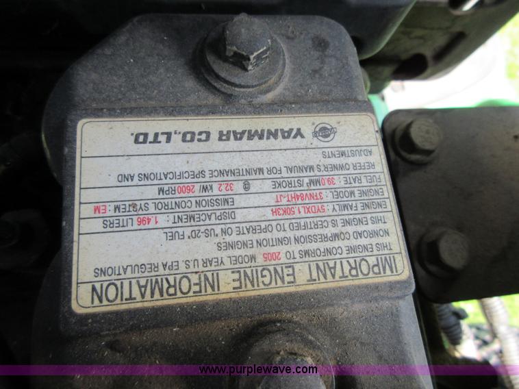 image for item I2022 2005 John Deere 3720 tractor