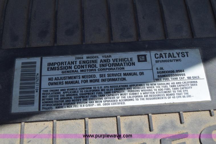 image for item I2042 2008 Chevrolet Express 3500 Cargo Champion bus