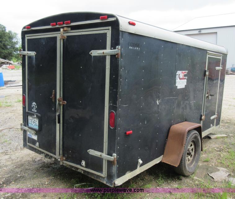 image for item I2809 2002 Coose enclosed cargo trailer
