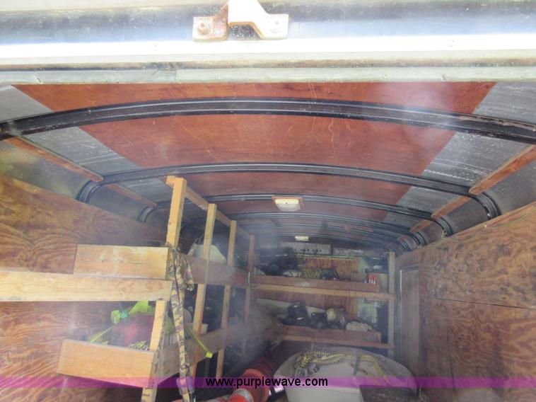 image for item I2809 2002 Coose enclosed cargo trailer