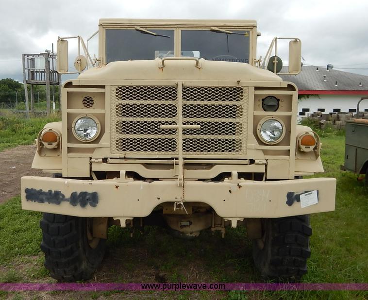 image for item J3882 1990 BMY flatbed truck