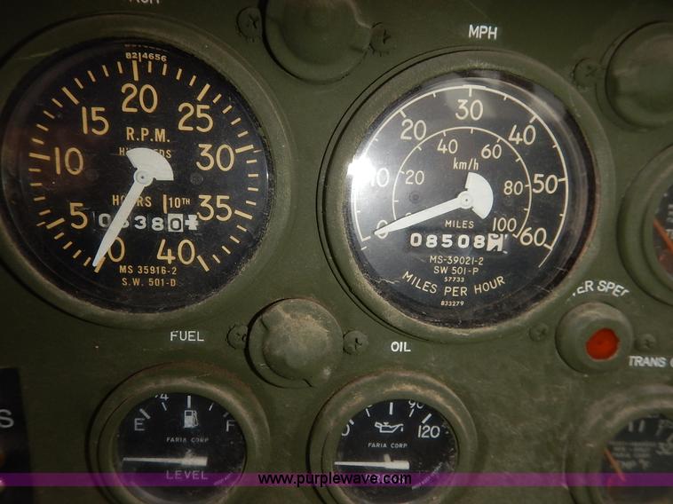 image for item J3882 1990 BMY flatbed truck