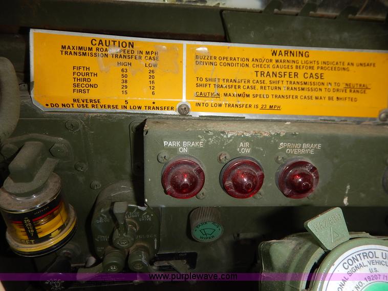 image for item J3882 1990 BMY flatbed truck