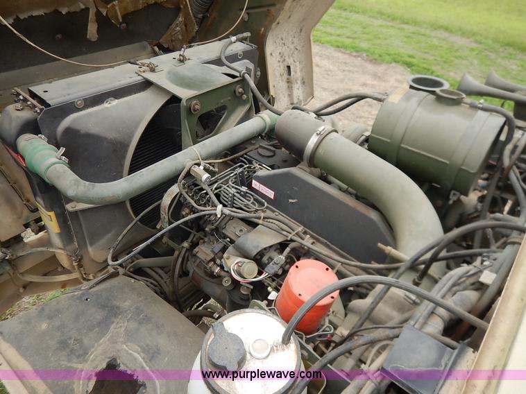 image for item J3882 1990 BMY flatbed truck