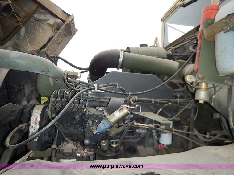 image for item J3882 1990 BMY flatbed truck