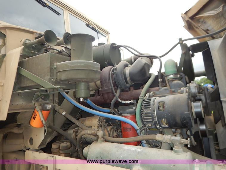 image for item J3882 1990 BMY flatbed truck