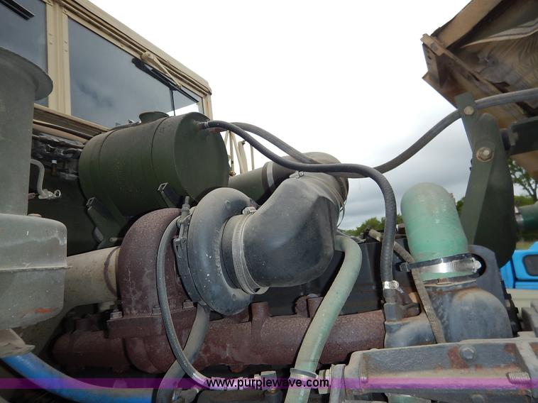 image for item J3882 1990 BMY flatbed truck