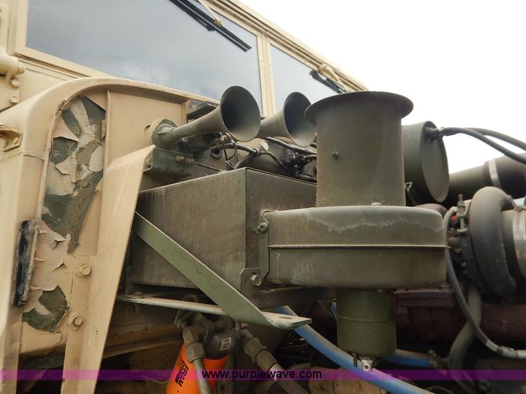 image for item J3882 1990 BMY flatbed truck