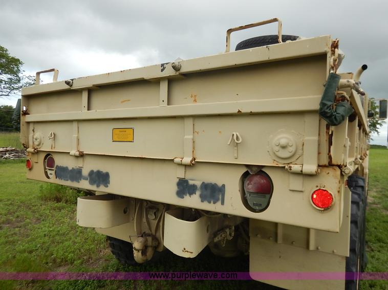 image for item J3882 1990 BMY flatbed truck