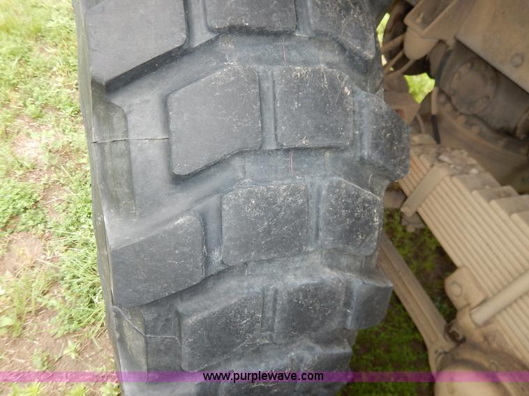 image for item J3882 1990 BMY flatbed truck