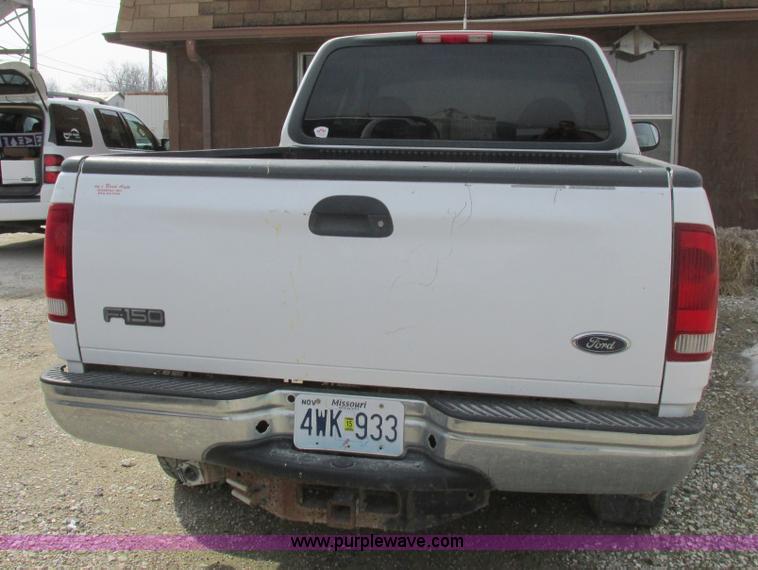 image for item K2049 1999 Ford F150 SuperCab pickup truck