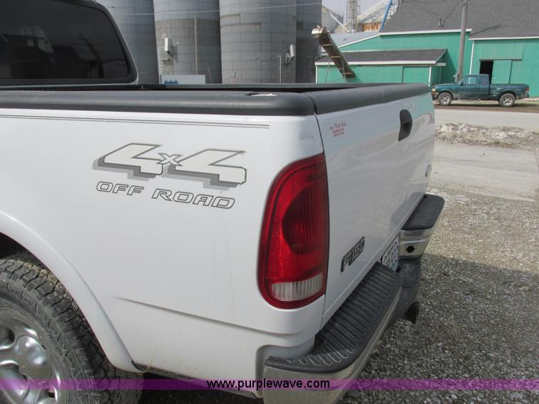 image for item K2049 1999 Ford F150 SuperCab pickup truck
