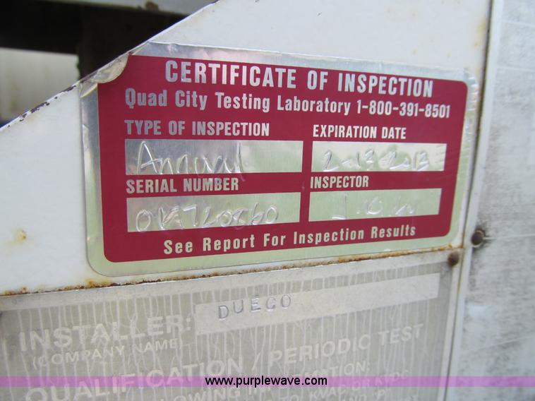 image for item K5738 1997 International 4700 bucket truck