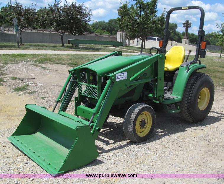 image for item K5748 2003 John Deere 4210 MFWD tractor