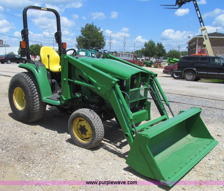 image for item K5748 2003 John Deere 4210 MFWD tractor
