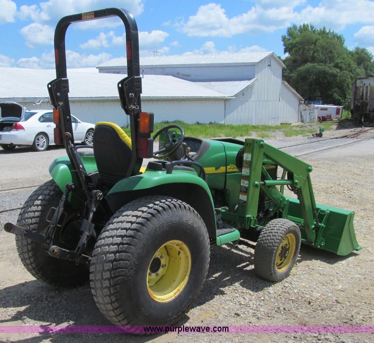 image for item K5748 2003 John Deere 4210 MFWD tractor