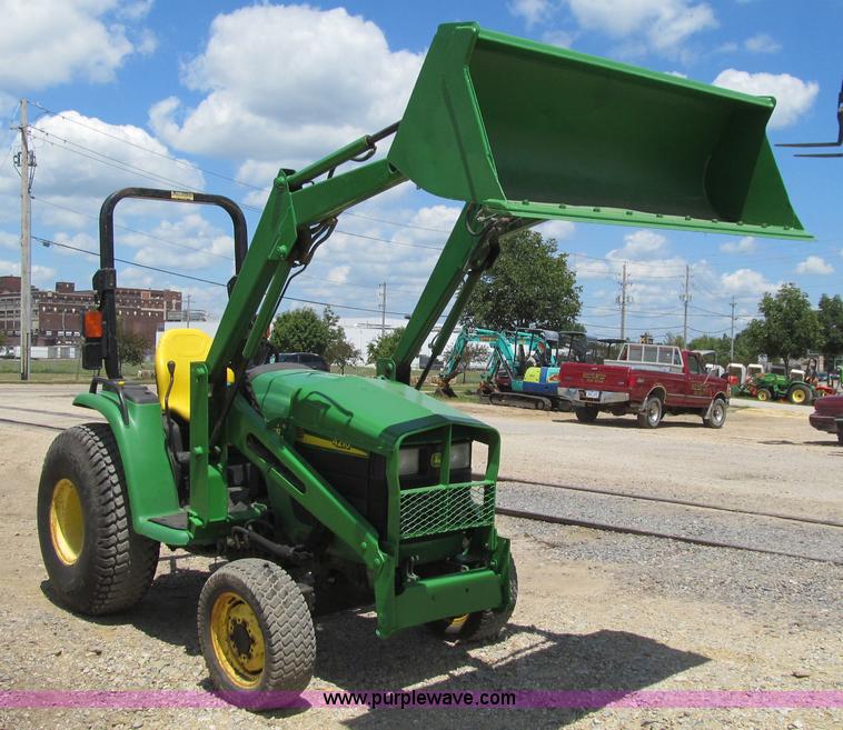 image for item K5748 2003 John Deere 4210 MFWD tractor