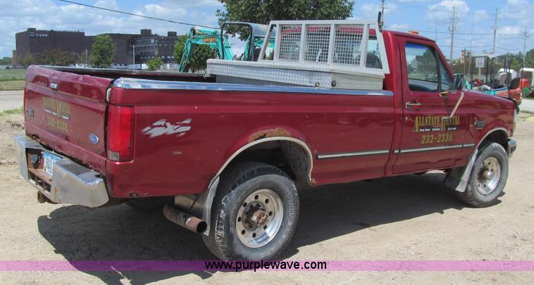 image for item K5749 1997 Ford F250 HD XL pickup truck