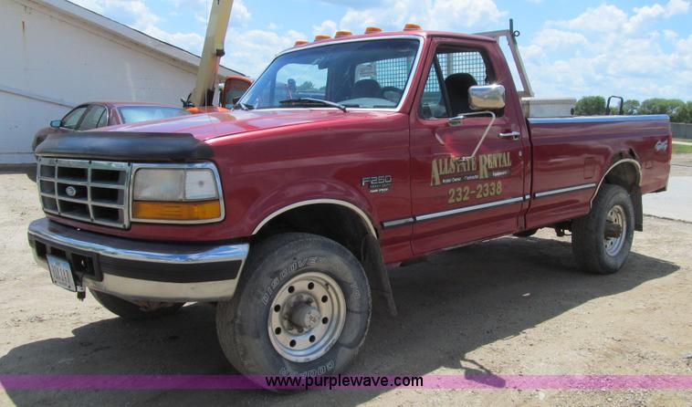 image for item K5749 1997 Ford F250 HD XL pickup truck