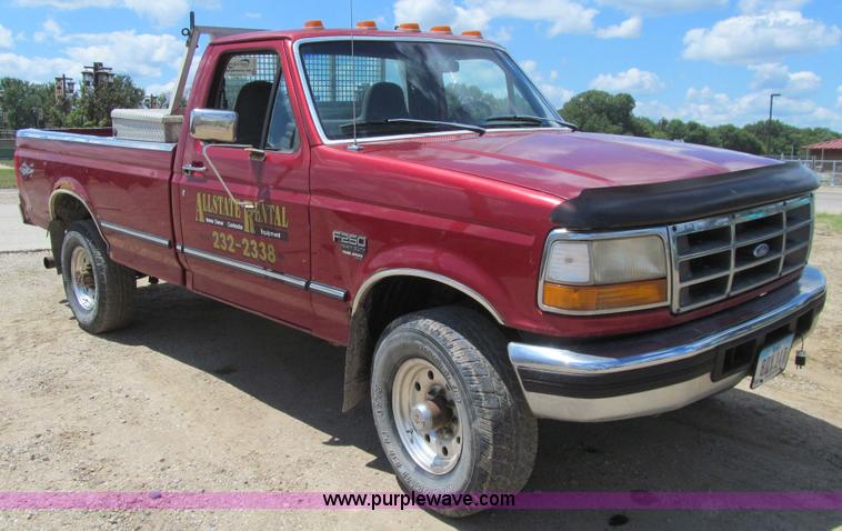 image for item K5749 1997 Ford F250 HD XL pickup truck