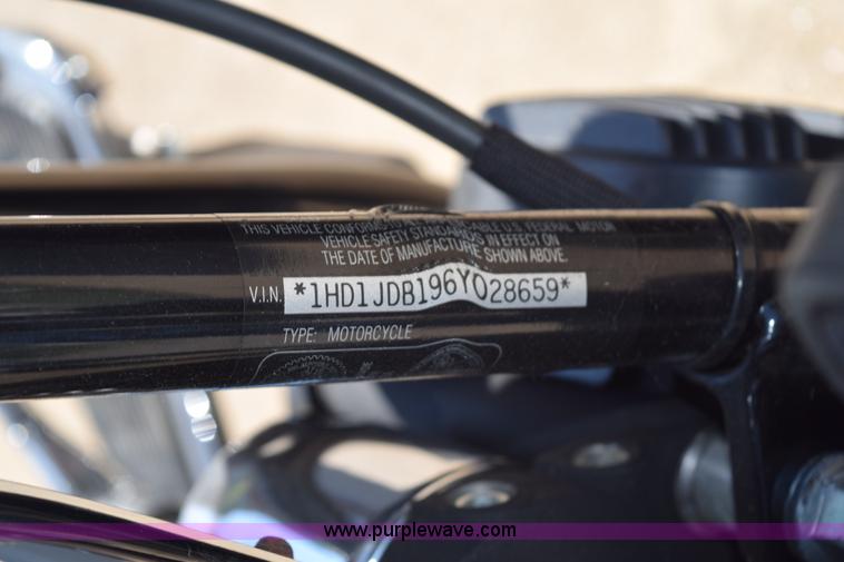 image for item K6179 2006 Harley Davidson Softail Deluxe motorcycle