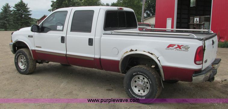 image for item K6503 2003 Ford F350 Super Duty Lariat Crew Cab pickup truck