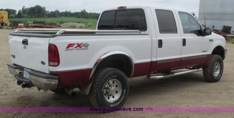 image for item K6503 2003 Ford F350 Super Duty Lariat Crew Cab pickup truck