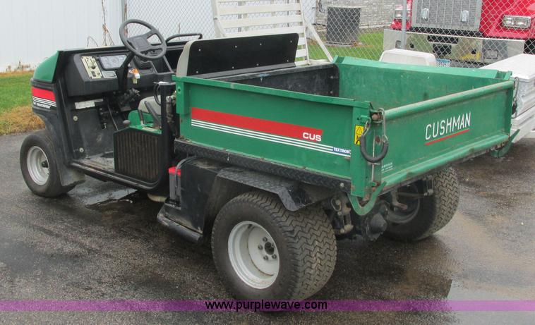 image for item K6509 1999 Cushman Turf Truckster utility vehicle