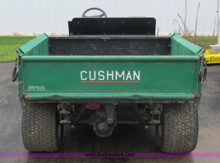 image for item K6509 1999 Cushman Turf Truckster utility vehicle