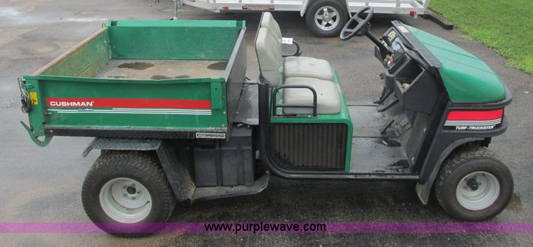 image for item K6509 1999 Cushman Turf Truckster utility vehicle